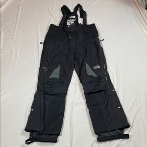 The North Face - Men's Black and Gray Ski Pants - Size M